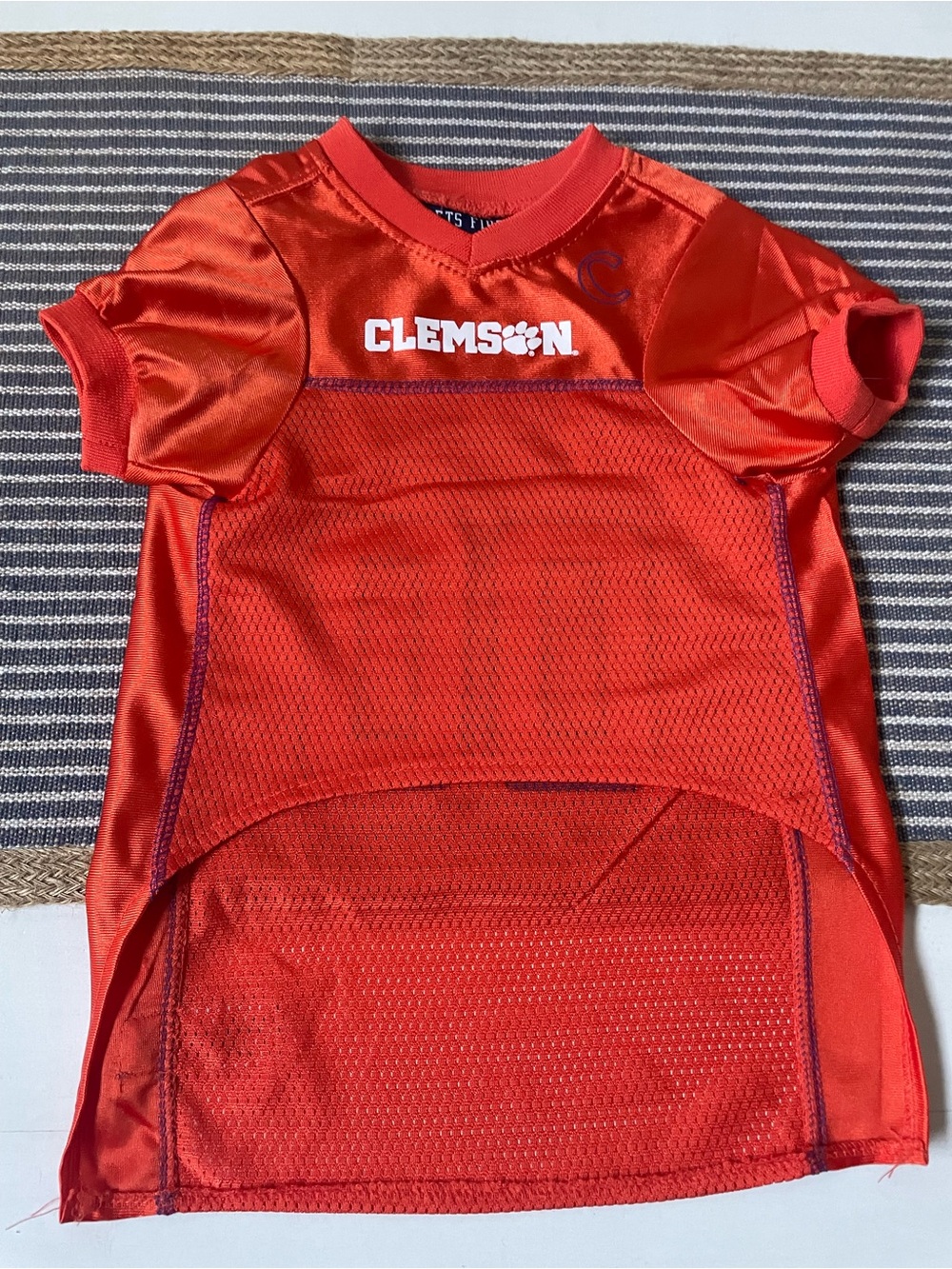 Clemson Orange Pet Jersey